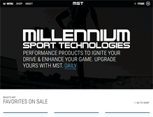 Tablet Screenshot of millenniumsport.net